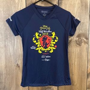 runDisney 2018 Princess Half Marathon race shirt by Champion